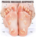 Acupressure Reflexology Foot Massage Socks, Reflexology Socks with Trigger Point Massage Tool, Serenity Steps Reflexology Socks Set, Foot Pain Relief Socks Men Women (Women,2 Pairs)