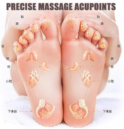 Acupressure Reflexology Foot Massage Socks, Reflexology Socks with Trigger Point Massage Tool, Serenity Steps Reflexology Socks Set, Foot Pain Relief Socks Men Women (Women,2 Pairs)