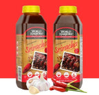 World Harbors Sriracha Hot Sauce & Marinade Perfect for Grilled Meats, Seafood, Dipping, Marinades & Garnishes - Enhance Your Meals with Sriracha Sauce Original Made in USA 16-Fl Oz Bottle (Pack of 2)