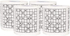 SummitLink Roll of Sudoku Toilet Paper Tissue Napkin Prank Fun Birthday Party Novelty Gift Idea (4 pk)