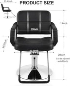 Artist hand Hydraulic Barber Chair Salon Chair for Hair Stylist Tattoo Chair Shampoo Salon Equipment