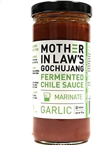 Mother-In-Law's Kimchi Fermented Chile Paste, Garlic, Pack of 2