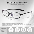 AQWANO 4 Pack Blue Light Blocking Reading Glasses for Men Women, Half Lens Computer Readers, Durable Lightweight TR90 Flexible Frame Eyeglasses Anti Eyestrain (2.0)