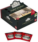 Ahmad Tea Black Tea, English Breakfast Teabags individually wrapped in foil, 100 ct - Caffeinated & Sugar-Free