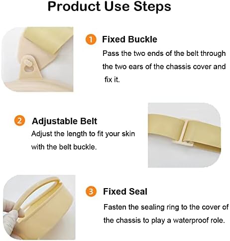 YEYSXSY Ostomy Supplies,Stoma Ostomy Waterproof Bath Cover, Ostomy Shower Wound Protector