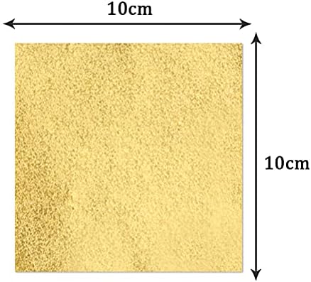 200pcs Foil Candy Wrappers, 4x4 inches DIY Square Package Wrapping Papers for Chocolate Candy Packaging