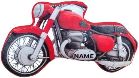 Personalized Custom Motorcycle Shapes Pillow 2D Printed Cushion for Sofa Room Gift