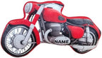 Personalized Custom Motorcycle Shapes Pillow 2D Printed Cushion for Sofa Room Gift