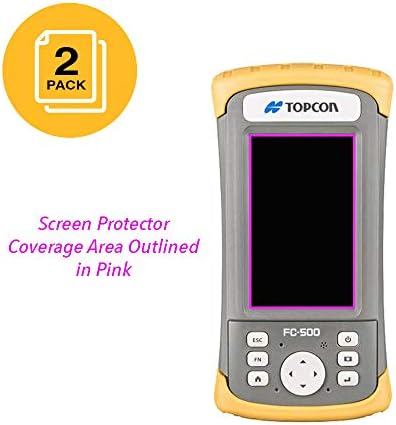 JAVOedge Ultra Clear Screen Protector for Topcon FC-500 (2 Pack)