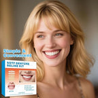 Snap-On Veneers Teeth & Dentures for Women – Reusable False Teeth Cover, Natural Look, Comfort Fit (3 Pairs)