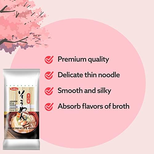 Sukina Tomoshiraga Japanese Thin Noodle, Somen Noodle 3LB_AB