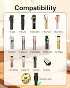 4.5V Charger Cord for BaByliss PRO Clipper & Trimmer FX870 FX788 FX787 FXSSM FX820 FX726 FX825, Power Adapter for BaByliss Barberology