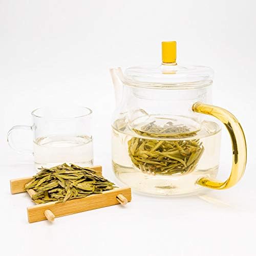 oriarmcha 2026 Mingqian Longjing Green Tea Loose Leaf 1st Grade - Long Jing Dragon Well Green Tea Leaves - Ecologically Grown 500g (2 x 250g Zip-lock Resealable Bags)