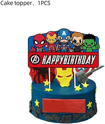 25PCS Cake Toppers Cupcake Toppers Cake Decorations Birthday Party Supplies Decorations (Style 4)