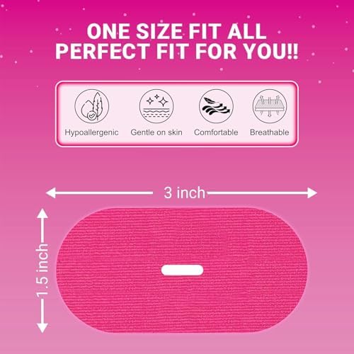 Mouth Tape for Sleeping Women 60 Pcs Elastic Adhesive Tapes, Easy to Use