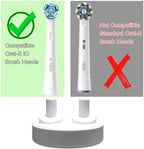 Toothbrush Head Holder for Oral-B iO | Oral B Holder for Heads | Electric Tooth Brush Head Organizer Compatible for Oral io Desktop Storage Washstand (White)