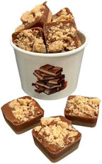 BUTTER BRICKLE TOFFEE BITES Wax Melts with crumble | Fake Food | 6 melts | 4.5 oz