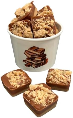 BUTTER BRICKLE TOFFEE BITES Wax Melts with crumble | Fake Food | 6 melts | 4.5 oz