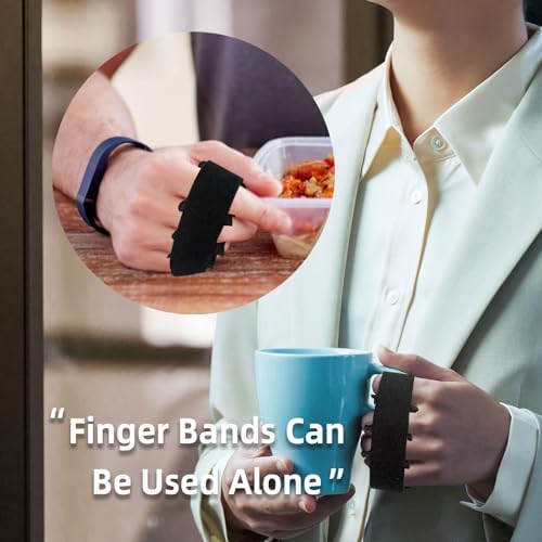 OSK Soft Functional Resting Hand Splint for Flexion Contractures - Stroke Hand Brace- Corrective, Supportive Brace for Correction, Comfort & Pain Relief (Small, Right)