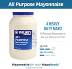 Ventura Foods Wilsey All Purpose Heavy Duty Mayonnaise, Versatile for Dips, Salad Dressings, and Sandwiches, 1 Gallon