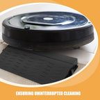 Cabilock Robot Vacuum Threshold Ramp 8.27 Inch Plastic Door Step Ramp with Anti-Slip Surface for Home Garage Entry and Wheelchair Accessibility
