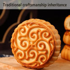 Moon cakes,Moon Pies Filled with Rich and Flavorful Ingredients, Perfect for Celebrating Festival, MoonCake,Chinese Food