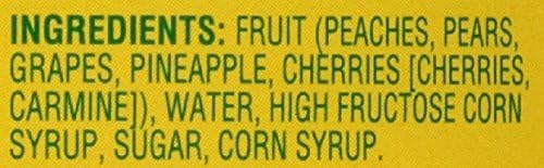 Del Monte Fruit Cocktail in Heavy Syrup, 30 oz. Cans (Pack of 6)