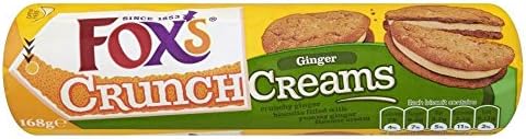 Fox's Ginger Crunch Creams (168g) - Pack of 6