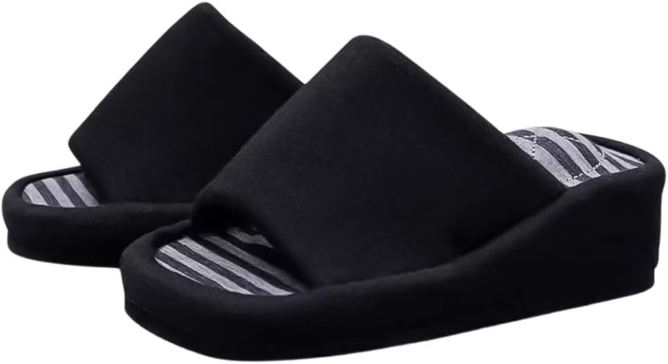 MTFBQ House Orthotic Slippers Women Plantar, Open-Toed Platform Slippers for Indoor Use, Massage Correction Fat Burning Slimming Casual Shoes, Comfortable and Non-Slip, Cute Novelty Gift