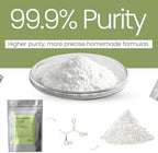 Lactic Acid Powder Lactic Acid Food and Cosmetics Grade DIY Lactic Acid Peel for Skin Moisturizing 8 Ounce (Pack of 1)
