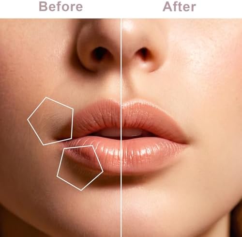 tuokiy Facial Hair Removal for Women, Painless Face Shaver for Womens, Face Razors for Lip, Chin with USB Rechargeable, White