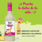 Jordan's Skinny Mixes Pina Colada Mix, Flavored Cocktail Mixer for Drinks, Tropical Drink Flavoring for Cocktails & Mocktails, Low Calorie, Gluten Free, Keto Friendly, 32 Fl Oz, 1 Pack
