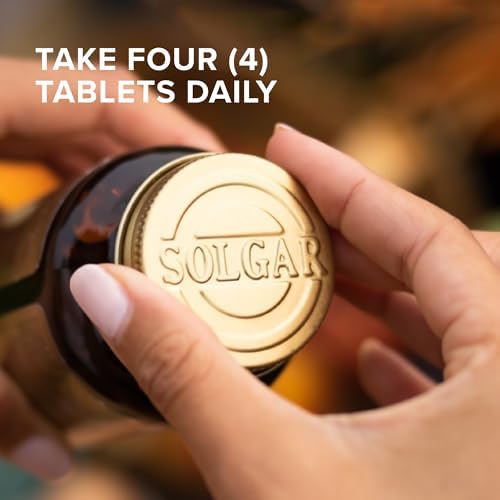 Solgar Chelated Magnesium - 100 Tablets - Supports Nerve & Muscle Function - Non-GMO, Vegan, Gluten Free, Dairy Free, Kosher - 25 Servings