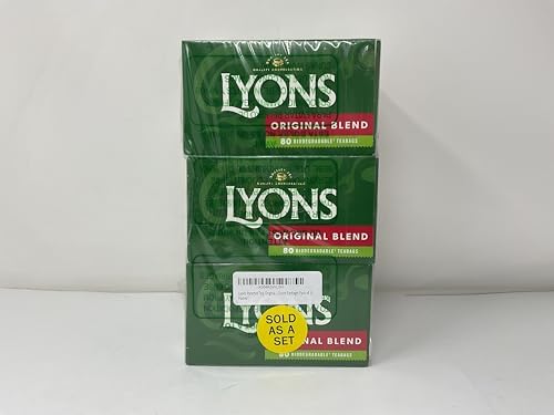 Lyons Original Blend, Tea Bags, 80 Count (Pack of 3)