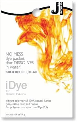 Jacquard iDye for Natural Fabrics .49 Oz - Gold Ochre