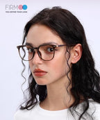 Firmoo Blue Light Glasses for Women, Men Stylish Big Frame Blue Light Blocking Glasses for Computer