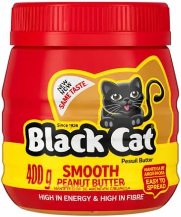 Black Cat Peanut Butter Smooth - 400g