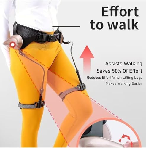 Bionic Body Power Walking Aids, Adjustable Mobility Walking Aids, Walking Saves 50% of Effort, Stroke Hemiplegia Walker, for The People with Limited Mobility