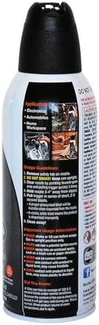Falcon Compressed Gas (152a) Disposable Cleaning Duster 3 Count, 10 oz. Can (DPSXL3)