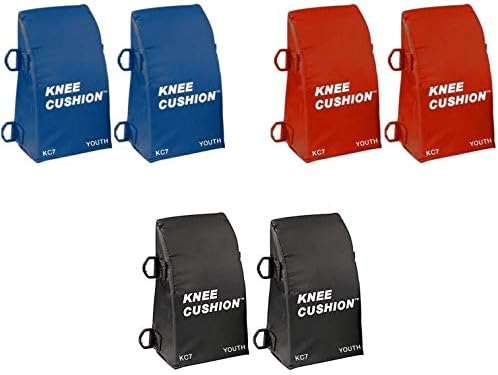 Martin Sports Baseball/Softball YOUTH Catcher's Knee Savers, < 5ft. 6in. (Black)