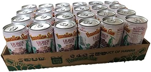 Hawaiian Sun Lilikoi Lychee 11.5 Oz 6pk