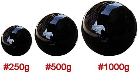 SaditY Natural Black Obsidian Sphere Large Crystal Ball Healing Stone Chakra Balance Crystal (Size : 1000g)