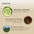 Twinings Earl Grey Tea | Full & Fragrant Earl Grey Tea Bags | Bergamot & Lemon Flavoured Black Tea Blend | 40 Biodegradable Tea Bags