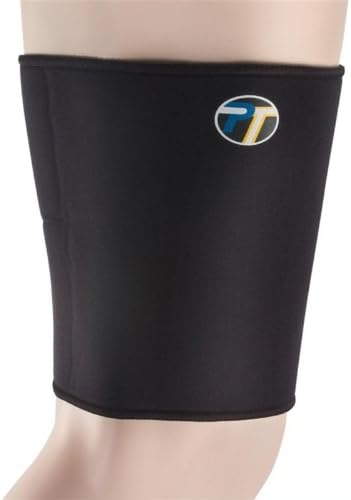 Pro-Tec Athletics Thigh Sleeve, Neoprene Compression Support with Therapeutic Warmth for Hamstrings, Quadriceps and Groin Strains and Tears, Expedited Recovery