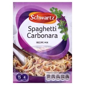 Schwartz Spaghetti Carbonara Recipe Mix 32G