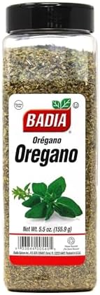 Badia Oregano Whole, 5.5 oz – Dried Oregano Leaves, Herb Seasoning – Aromatic and Flavorful