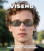 Viseng 3-in-1 Blue Light Reading Glasses & Sunglasses - Ultra-Light Rimless Readers for Men/Women, HD Vision Indoor/Outdoor + UV400 Protection (Frameless Design)+1.5