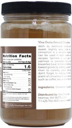 Viva Doria Ground Cinnamon Powder, 12 oz (340g) | Ideal for Baking, Cooking, Pies, Tea & Coffee