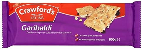 Crawfords Garibaldi - 100g - Pack of 8 (100g x 8)