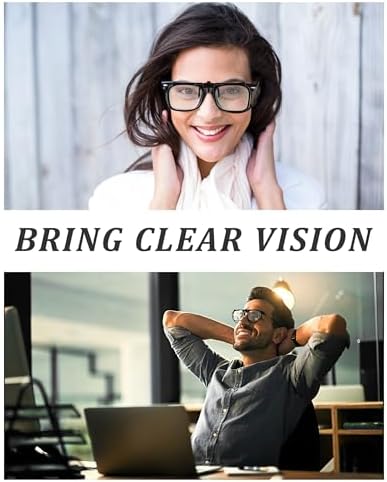 Reading Glasses Clip On Eyeglasses Adjustable PD Magnifiers Blue Light Blocking Lenses Readers for unisex